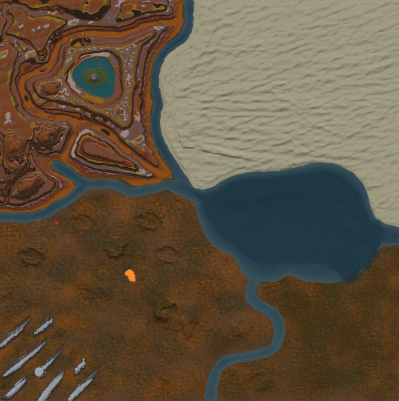 Render der EarthCraft-Karte in einem frühen Entwicklungsstand